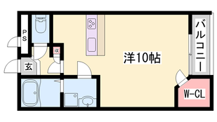 魚住駅 徒歩17分 2階の物件間取画像